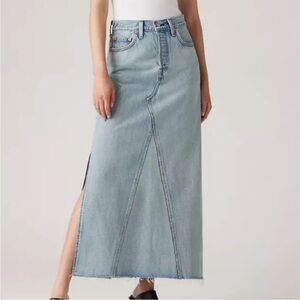 Levi's Womens Long Icon Skirt